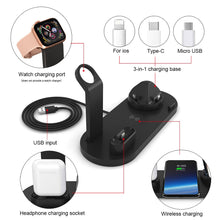 Load image into Gallery viewer, CHARGERPRO™ - 4 IN 1 WIRELESS CHARGE PORT
